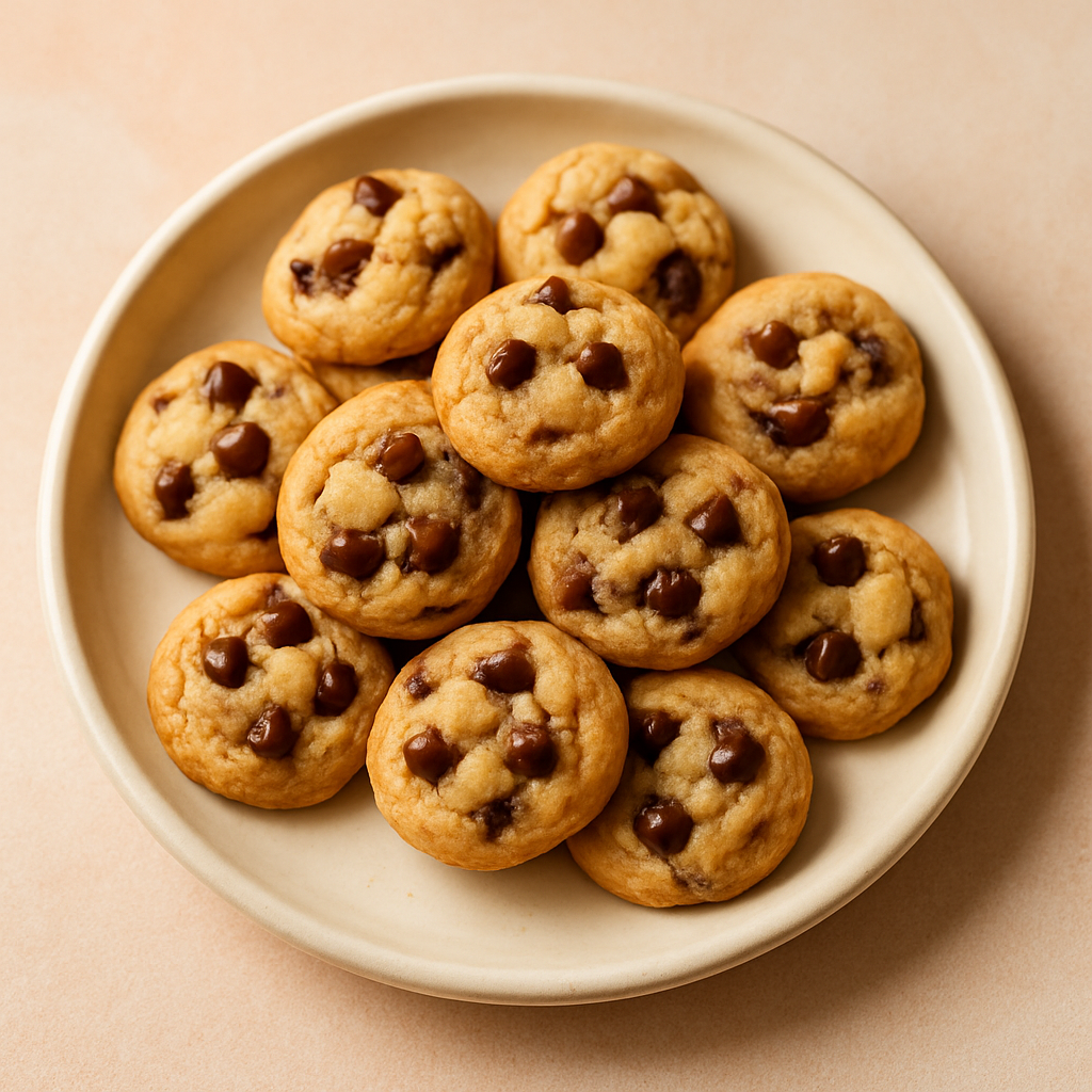 Mini Chocolate Chip Cookies